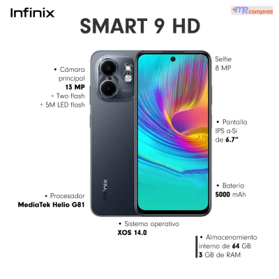 INFINIX SMART 9HD  (3+64GB)